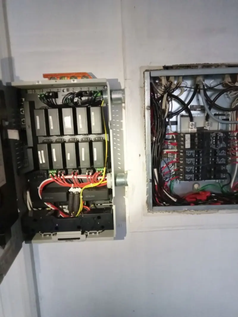 Electrical panel upgrade completed for Ring Doorbell Installation in South Lebanon
